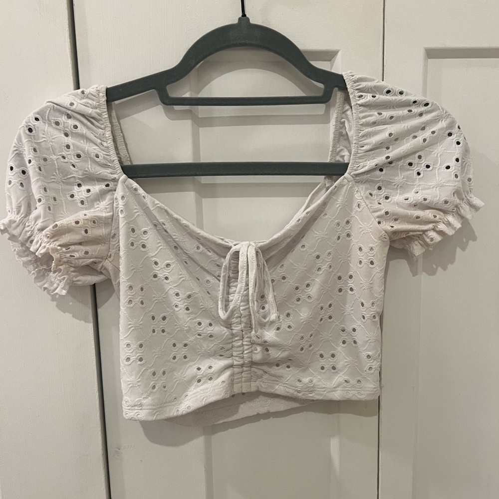 White Garage Top